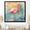 Chynthia Flamingo Grace - oiseau, art mural sur toile