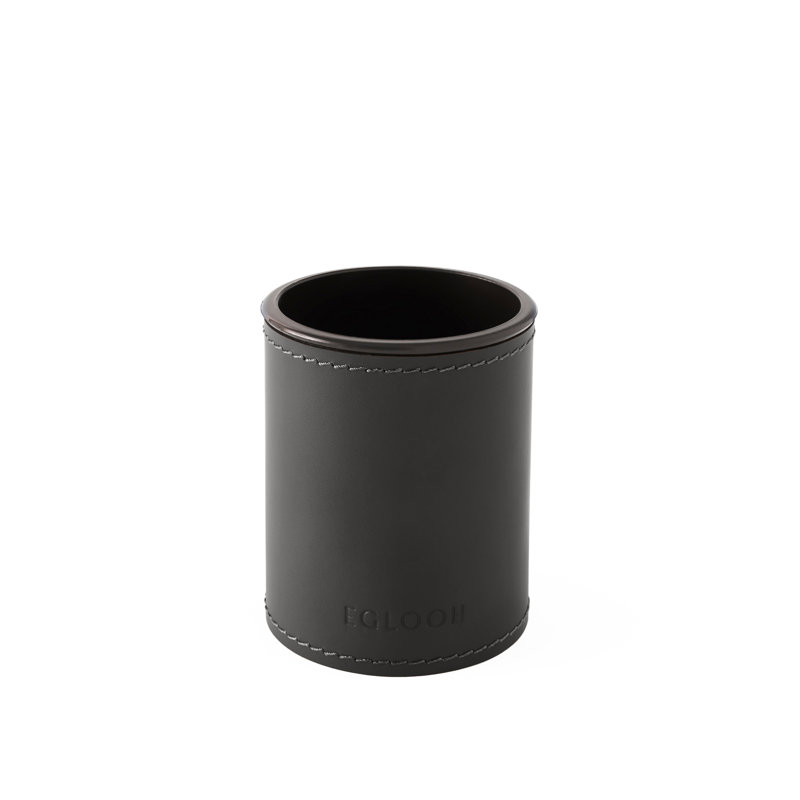 Bettard Leather Pen Holder, Anthracite Grey