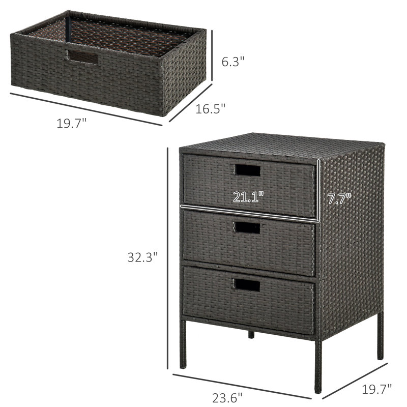 Armoire de rangement pour serviettes Pe Poolside