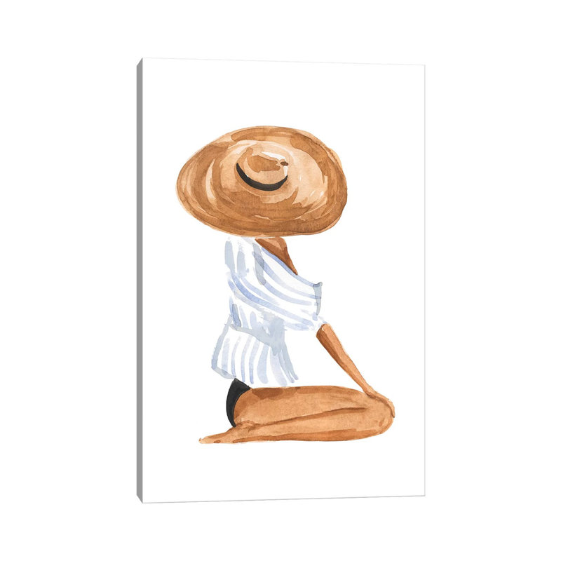 «Celia» par Sabina Fenn - reproduction d'art, H 12 po x l 8 po x P 0,75 po, Toile tendue, Aucun mat