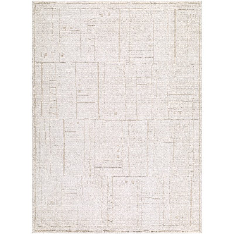 Geometric Area Rug, Rectangle 200 x 275 cm