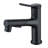 7.09"H 3-functions Solid Brass Single Handle Single Hole Pull Out Bathroom Faucet