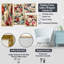 Boniface - ensemble de 5 impressions murales florales-103334300