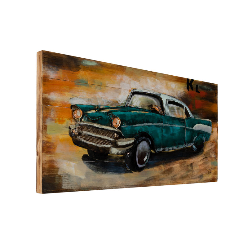 Wall art 3D Nostalgic Journey