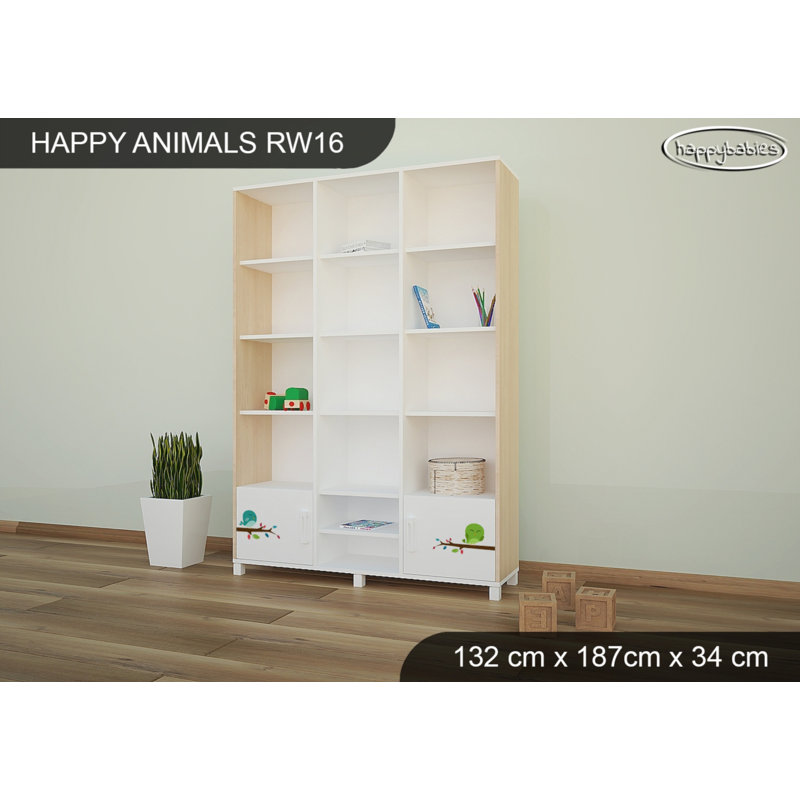 187cm H X 132cm W Kids Bookcase, Light Pear