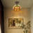 7.87'' Retro Semi Flush Light