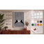 Patterned Silhouette Graphic Art - Wrapped Canvas-262577731-262577735