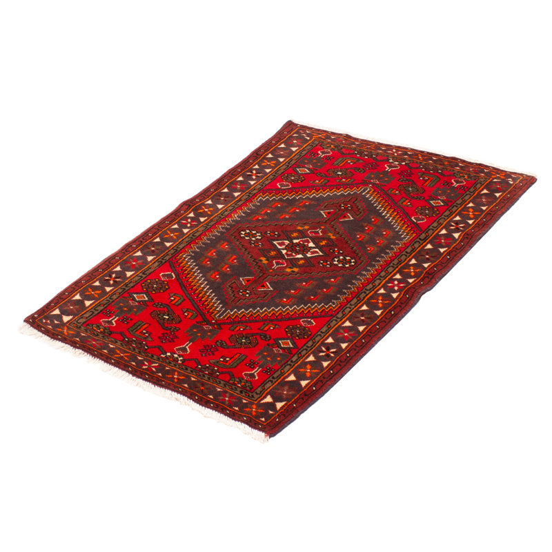 Andelz Red Rug 3'7" x 5'1"