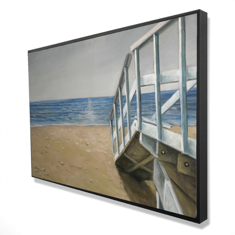 «Seaside Landscape», H 24 po x l 36 po