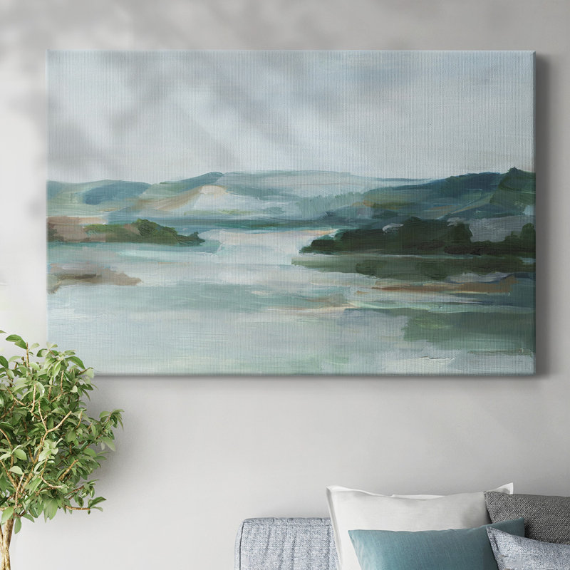 Toile tendue Misty Cove II-Gallery, H 8 po x l 12 po