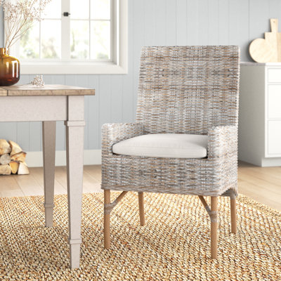 Chaise avec accoudoirs Sara
