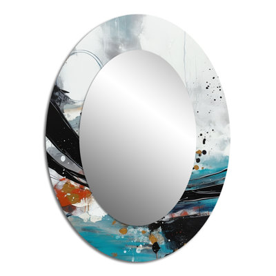 Miroir mural moderne gris Exploration Boho Simplicity III