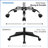 Wanetta Mid-Back Office Chair with Arms 360° Swivel-1665977118