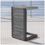 Table en forme de C CAPE CORAL ALU GRIS-1383093072