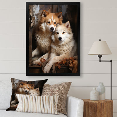 " Dog Akita Affection II "