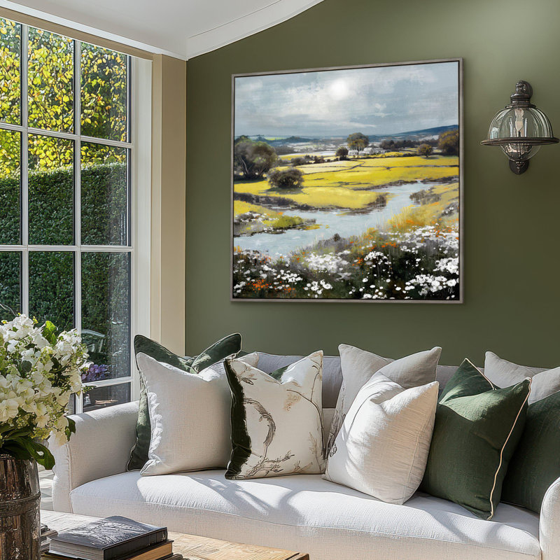 Summer Splendour Framed Canvas 810x30mm