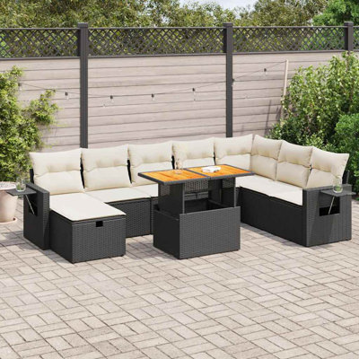 Ensemble de canapé de jardin Vidaxl