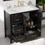 Meuble-lavabo simple 36 po avec plateau en résine-1779206163