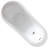 Zeya 65'' x 29.13'' Soaking Acrylic Bathtub