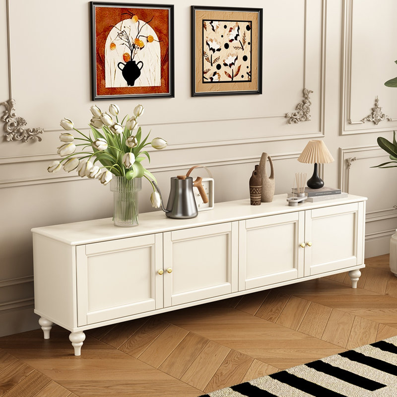 Meuble télé Creative Minimalist, H 21,97 po x L 86,61 po x l 15,75 po