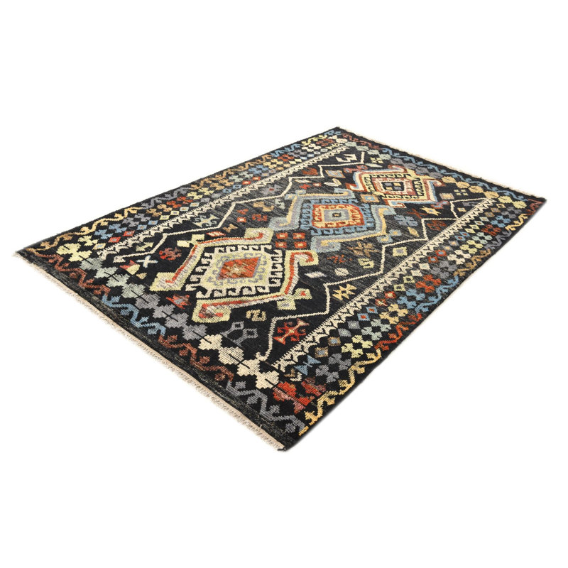Tapis bleu marine 5 x 8 Pascoe