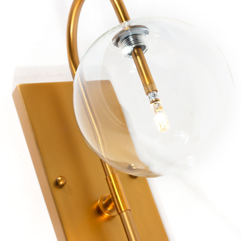 Appliquee à bras 1 lumières Denman