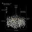Lustre moderne en cristal K9-385760031-385760028