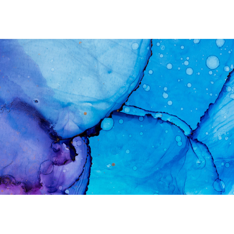 Ocean Sea by Ocean Sea Abstract Background - Wrapped Canvas Art Prints, 30cm H x 46cm W x 3.8cm D