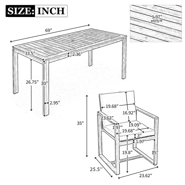 Dimensions du produit
