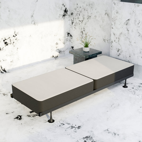 Alwyn Home Lunceford Split Wood Fully Assembled Traditional Box Spring ...