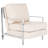 Nyman 30Cm Wide Tufted Linen Armchair-24685769