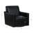 Carter 30'' Wide Faux Leather Swivel Upholstered Armchair-69524973