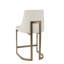 Chaise parsons en polyester Jaanna
