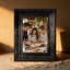Cadre photo noir indémodable de 8 po x 10 po avec support de table et crochets muraux 1pc-133660881-133660879-133660882