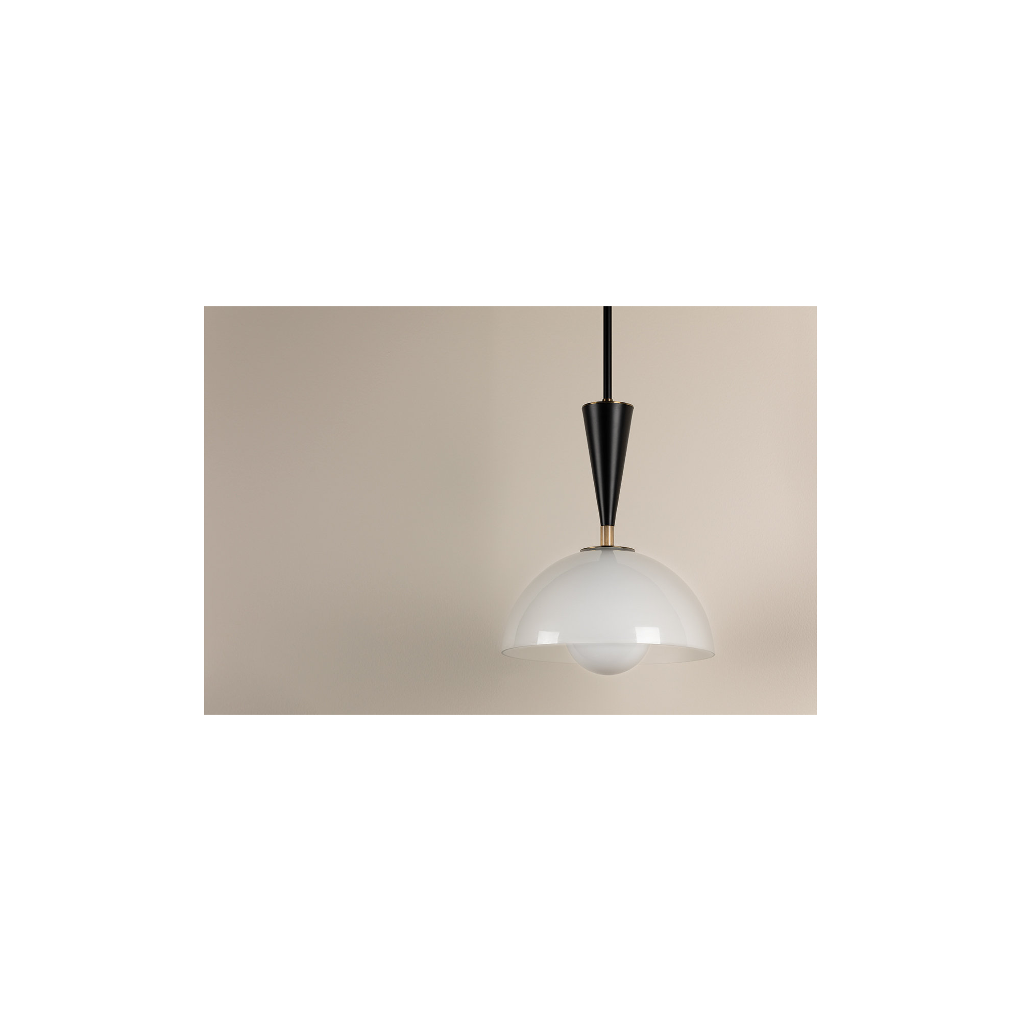 Payson 1 Light Pendant, 15.75" H x 12" W x 12" D