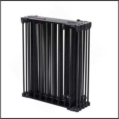Barrière de sécurité réglable 150 po 6 panneaux de jeu en métal