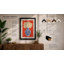 Floral Arrangement in Blue Mid-Century - Framed Print-1187867029-1187867030
