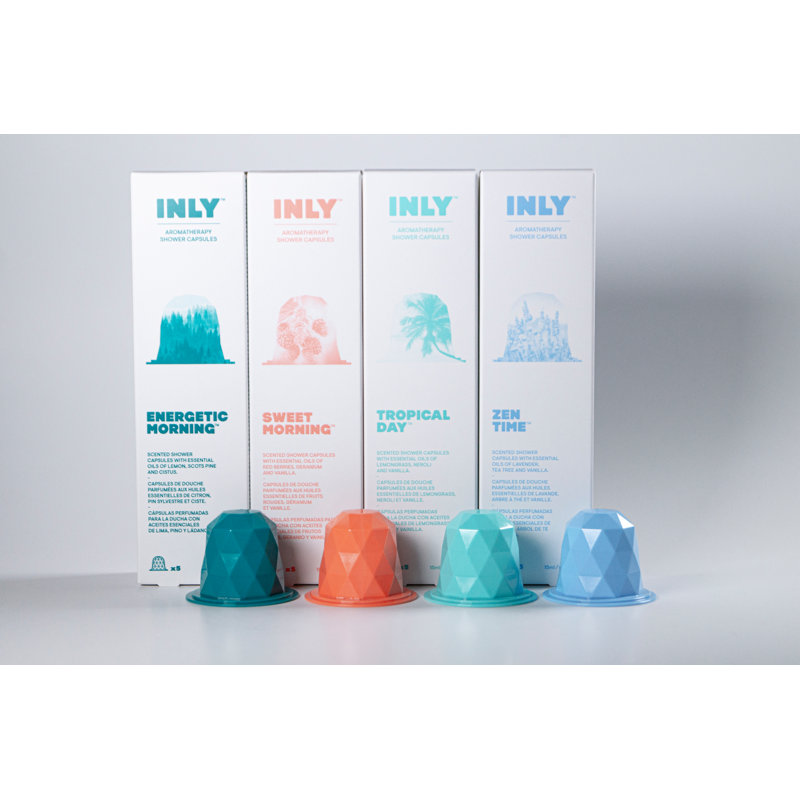 Inly Aromatherapy Shower Capsule, Energetic Morning