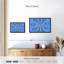 Cercle de raquette de tennis, art mural-2143234155