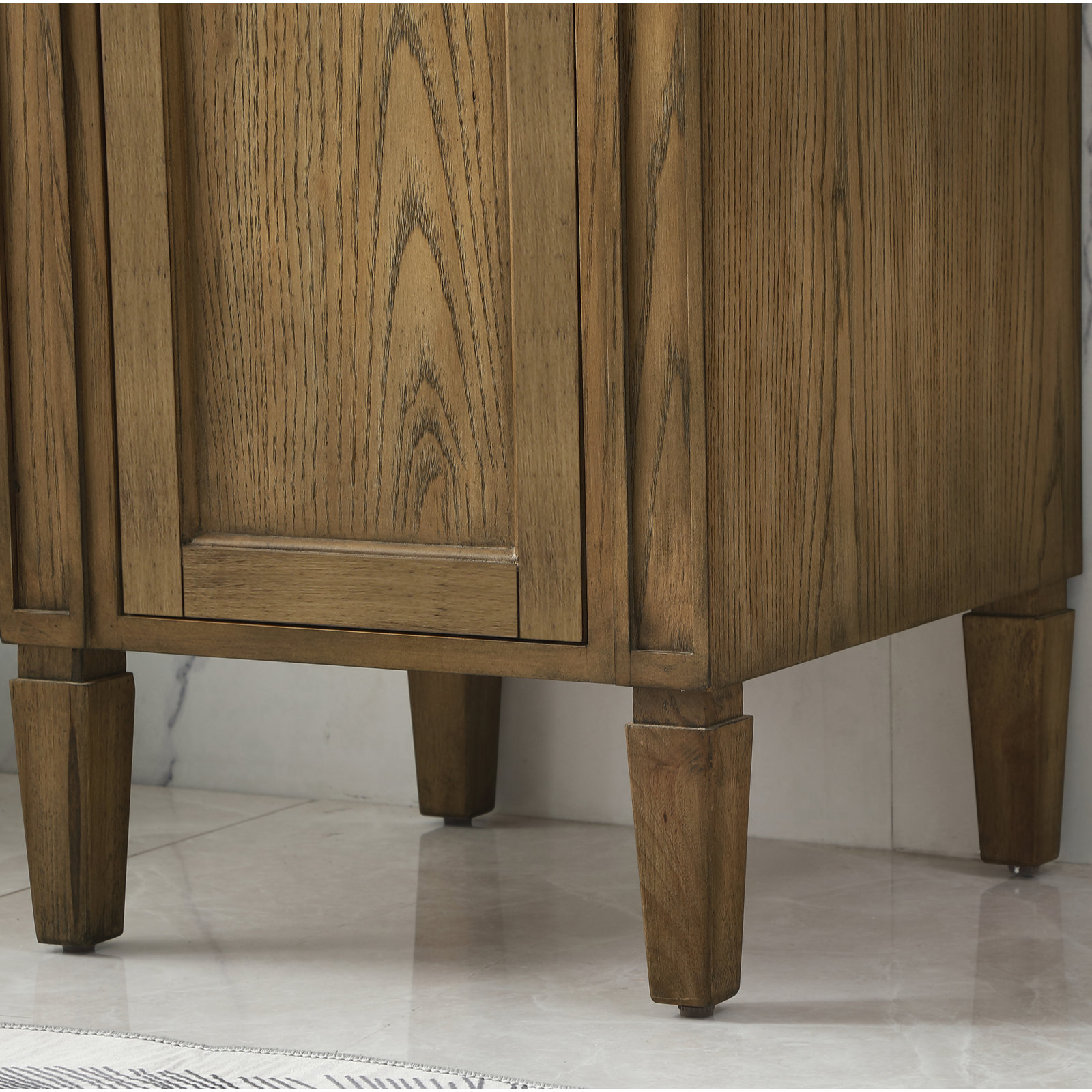 Rivers 18'' Single Bathroom Vanity, Driftwood