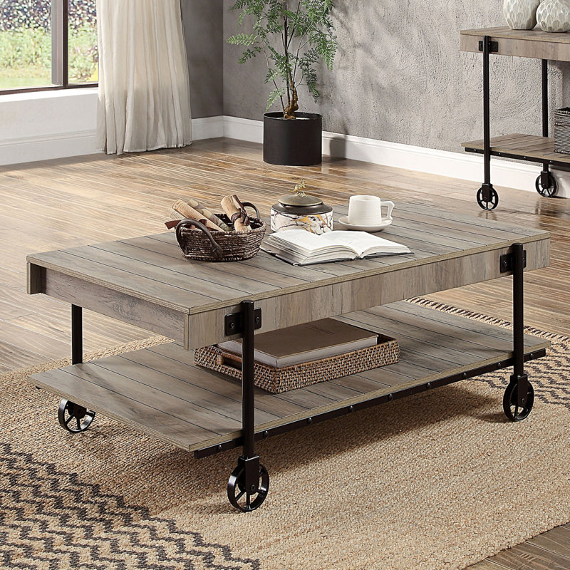 Table basse style industriel 1pc