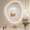 Miroir de salle de bain Aura