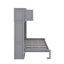 Lit escamotable avec armoires supérieures Murphy-1013385995-1013385984