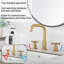 2-handle Bathroom Faucet with Drain Assembly-81641109