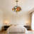 3 Light Dimmable Tiffany Style Stained Glass Pendant With Pull Chain