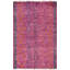 5'X8' Geometric Area Rug in Purple