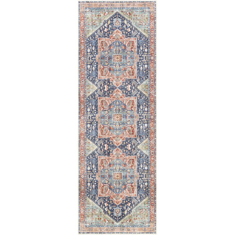 Heyward Oriental Indoor Rug, Runner 2'7" x 18'