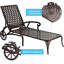 Chaise longue en aluminium coulé 1Pcs-1081538580