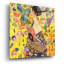 «Woman with Fan» par Gustav Klimt, art mural en verre acrylique-545576988