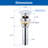 Single Hole Bathroom Faucet with Drain Assembly, Single Handle Bathroom Sink Faucet with Pop-up Drain Stopper-104345586